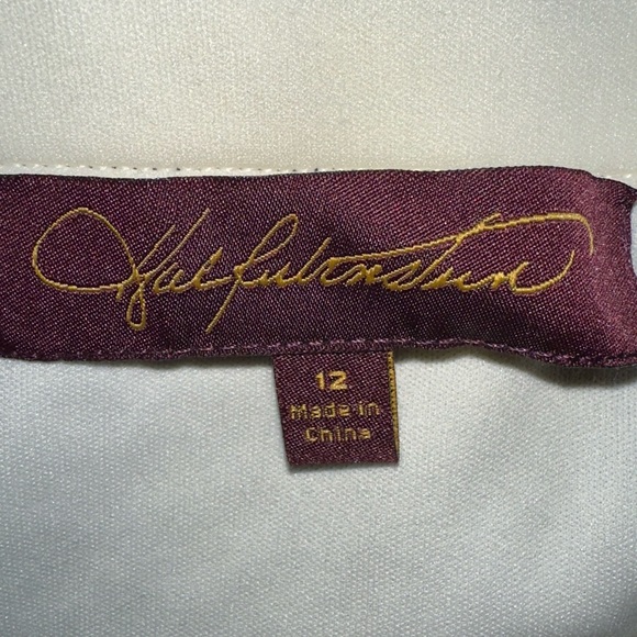 NWOT Hal Fulrnstein Black Lace Skirt and Matching Lace Pemplum Top, Size L‎ - Picture 10 of 11